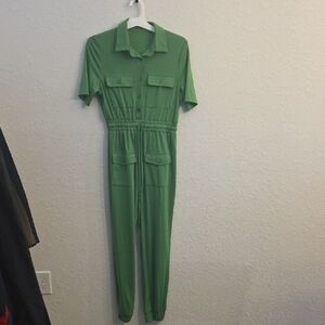 Green Women's Jumpsuit